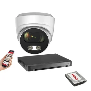 16x Cameras 4k CCTV Kit Prolux 30m IR Hybrid DVR 16 Channel 8MP – 16x PXC-614F8WL - PXD-8216-HYK8MP