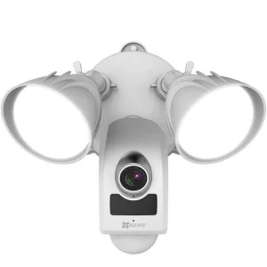 2MP EZVIZ-LC1-white Floodlight Camera Built-in Alarm System