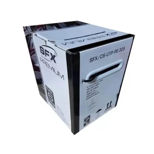 SFX Cable C6-UTP-PE-BLK-305 CAT6E Highly flexible
