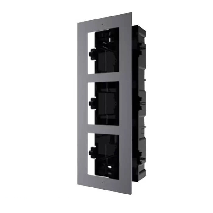 Hikvision DS-KD-ACF3/S Door Station Gang Box Plastic Stainless steel