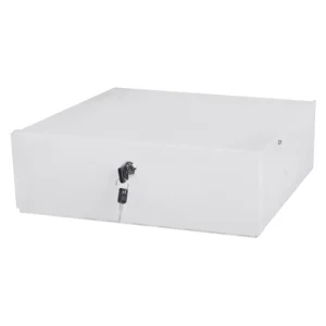 Prolux LN-DVR-01 Heavy Duty Lockable CCTV DVR Lock Box Beige Cabinet
