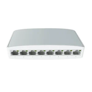 Unbranded 8 Port Fast Ethernet Desktop Ethernet Switch - Ethernet Switch 8-Port