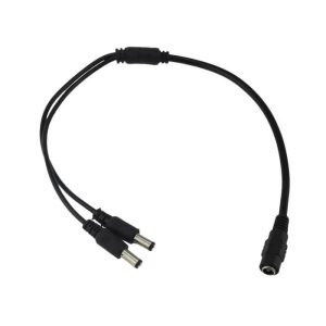 Unbranded 2WAY-SPL 2 Way 12V DC CCTV Power Splitter Cable