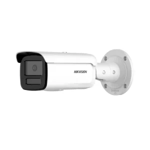 Hikvision 4 MP ColorVu Smart Hybrid Light 2.8 and 4 mm Lens Fixed PoE Bullet Network Camera 60 m IR - DS-2CD2T47G2H-LI(4MM)(EF)