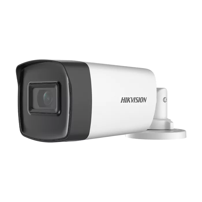 Hikvision 5MP 3.6mm Fixed Lens EXIR POC Bullet Camera - DS-2CE17H0T-IT3E(3.6MM)(C)