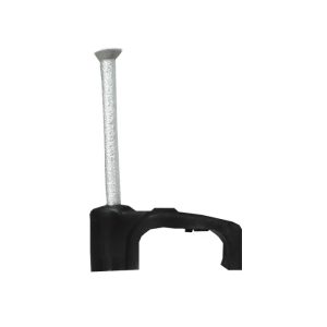 Unbranded Shotgun Cable Clips 100PCS Black High Quality - SHOTGUN/CLIPS