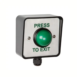 RGL WP-EBGBWC02PTE Green Dome Button - Weatherproof