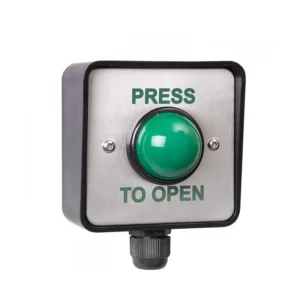 RGL WP-EBGBWC02PTO Weatherproof Green Dome Button