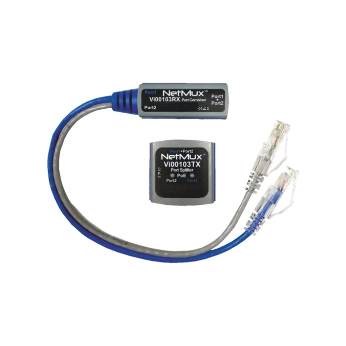 NetMux IP and POE Port Combiner Splitter - Vi00103