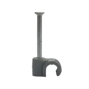 Unbranded Cat5 Clips Grey Box Of 100 - CAT5CLIPSGREY