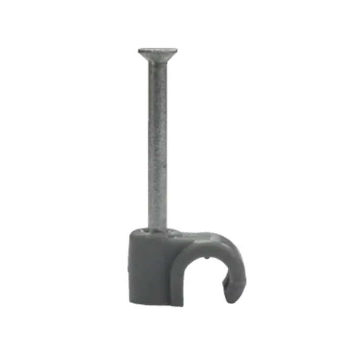 Unbranded Cat5 Clips Grey Box Of 100 - CAT5CLIPSGREY