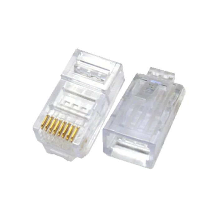 Unbranded RJ45 Connector For Use Cat6 Pack Of 10 - RJ45CRIMP(CAT6)