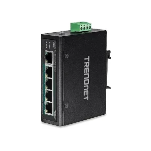 TRENDnet 5-Port Industrial Fast Switch Din-Rail - TI-PE50
