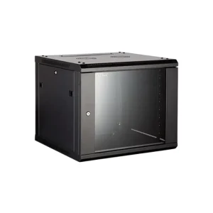 All Rack Black Wall Mount Cabinet 12U 600Mm Wide - CAB12WB550BLK