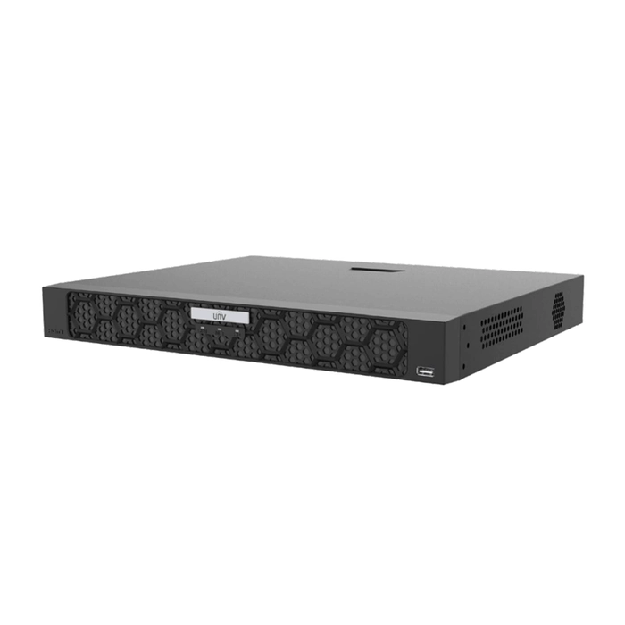 Uniview 16MP 16CH NVR502-16B-P16-IQ PoE 2SATA NVR Builtin AI Ultra265 H265 H264