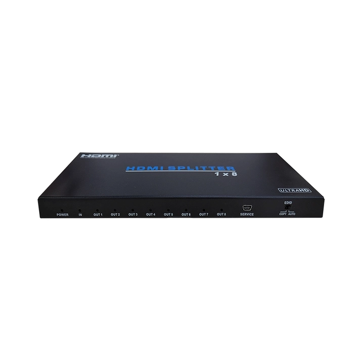 Uniview HDMI Splitter VD0108-UH-EU 1 in 8 Out 4K HDR Dolby Vision